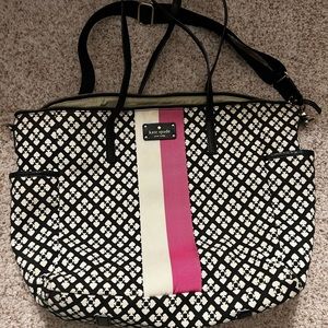 Kate spade diaper bag. Changing pad included